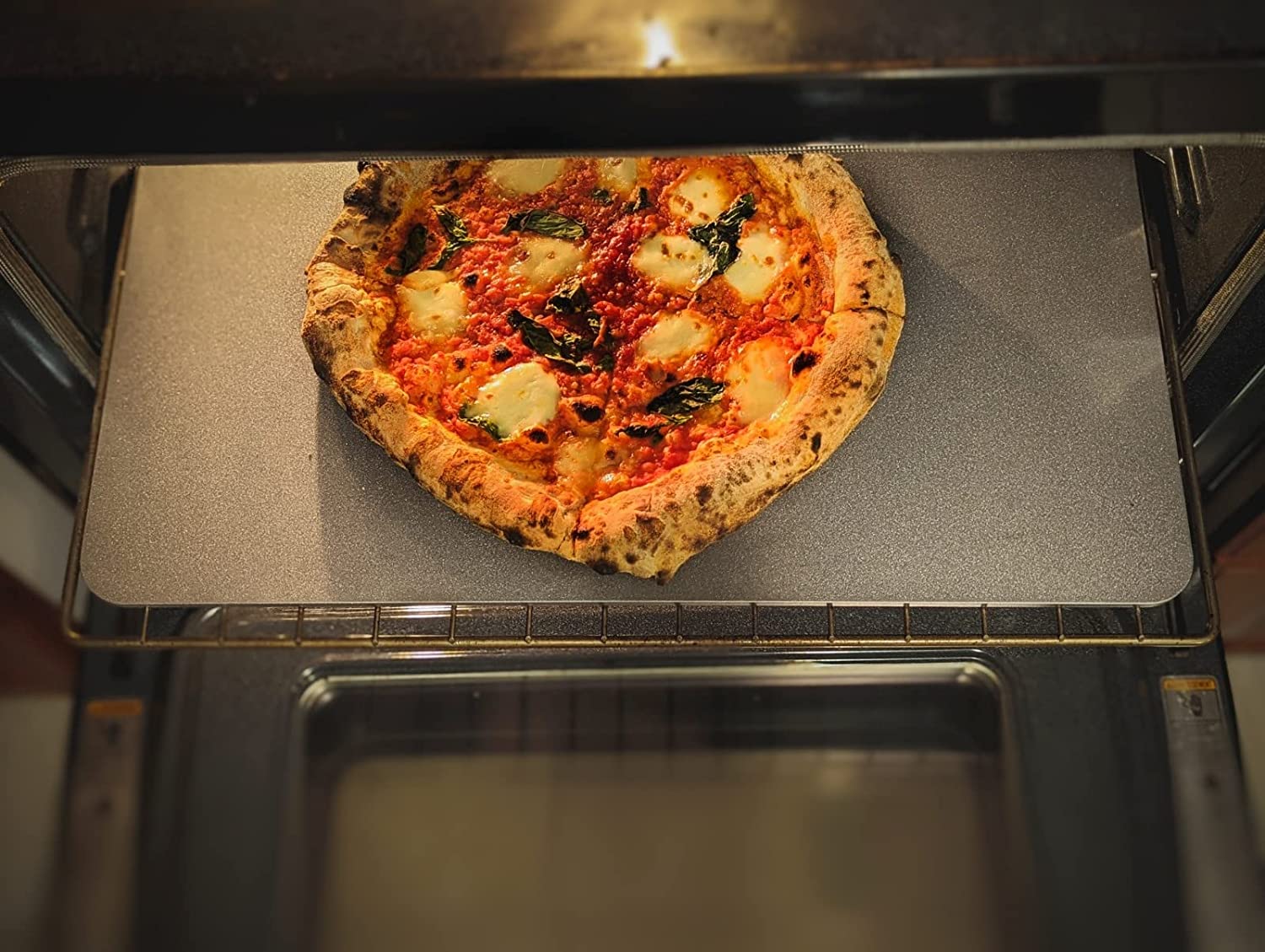 14"x 22" by 3/8" (0.375) -Ultra Deluxe  Canada's Number 1 Selling Steel! Baking Oven  Steels, Pizza Steel By DareBuilt -  Ideal for BBQ and Oven, Reversible